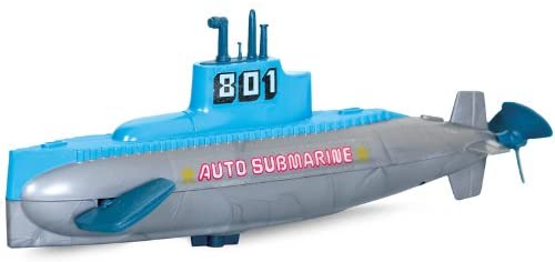 TOYMASTER 7093 CLOCKWORK SUBMARINE BATH TOY