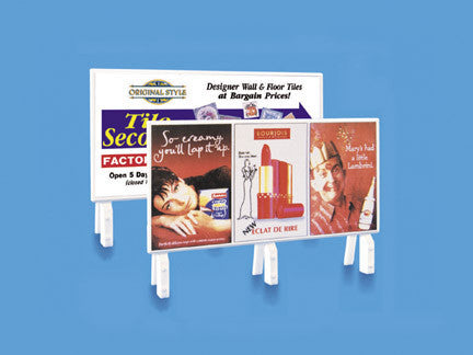 PECO MODELSCENE 5039 HOARDINGS STEAM ERA