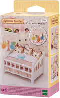 SYLVANIAN FAMILIES 5534 CRIB WITH MOBILE