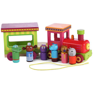 HEY DUGGEE WOODEN SOUND AND LIGHT TRAIN