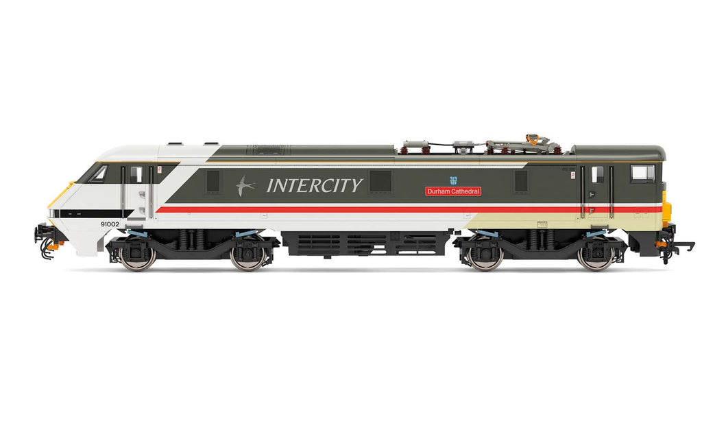 Hornby R3890 BR Class 91 Bo-Bo 91002 Durham Cathedral - Era 8