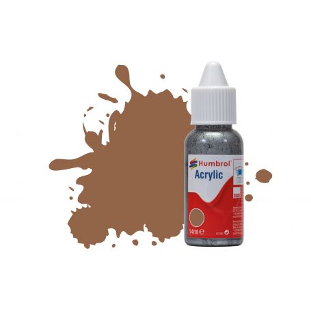 HUMBROL ACRYLIC DROPPER BOTTLE DB0110 NATURAL WOOD MATT