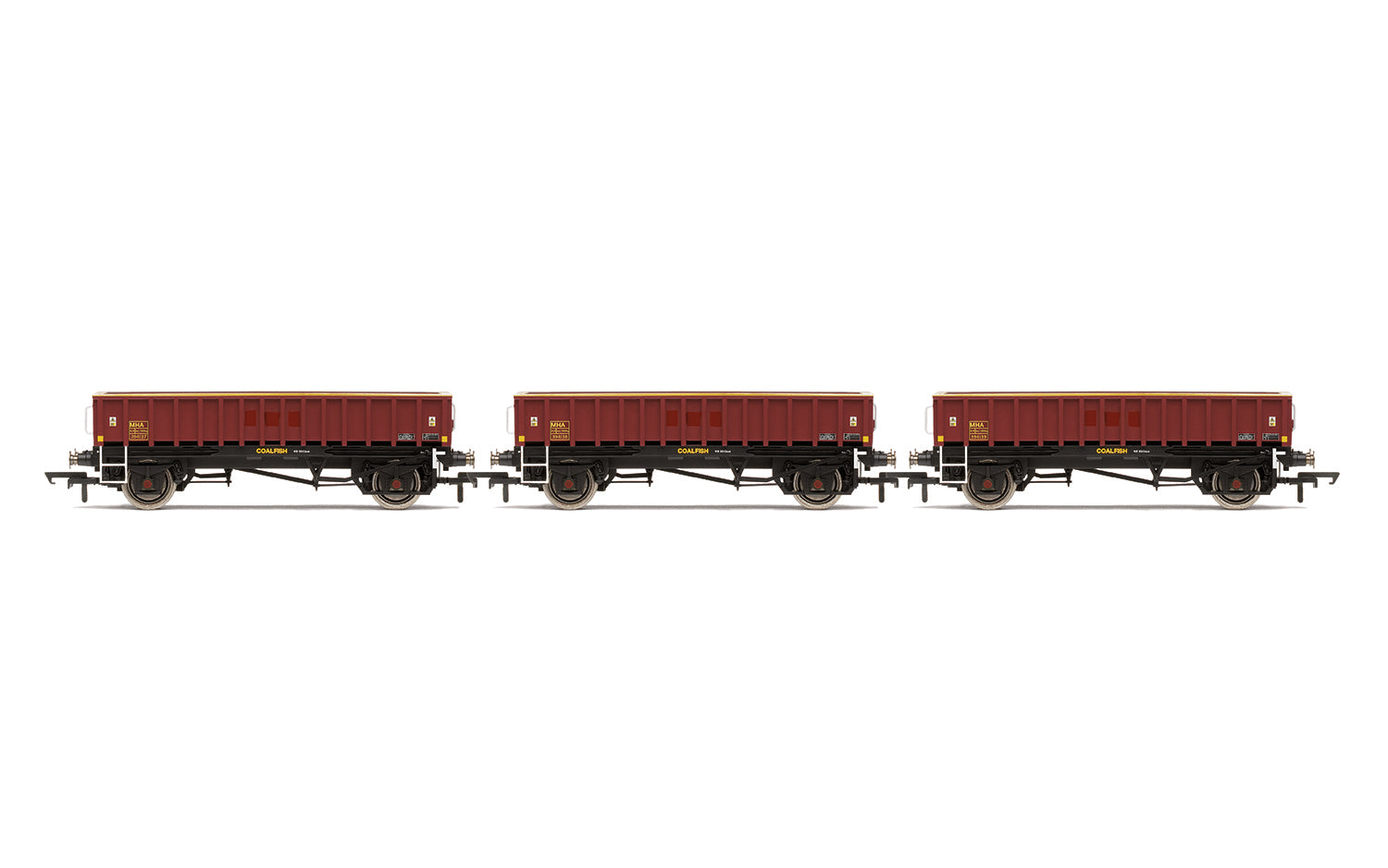 Hornby R60163 MHA Ballast Wagon, Three Pack, Ex EWS - Era 8