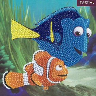 CRAFT BUDDY CCK-DNY800 CRYSTAL ART DISNEY PIXAR FINDONG NEMO CARD KIT