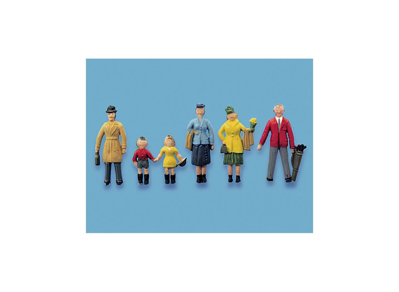 PECO MODELSCENE 5057 PASSENGERS STANDING SET A  OO SCALE FIGURES