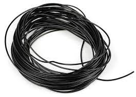 GAUGEMASTER GM11BK BLACK WIRE 7 X 0.2MM 10MTR