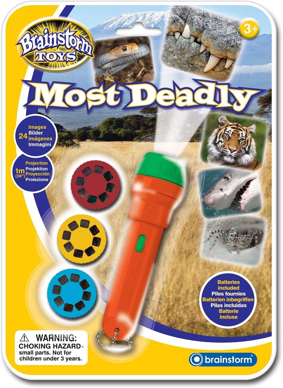 BRAINSTORM E2038 MOST DEADLY TORCH AND PROJECTOR