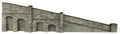 METCALFE PN149 N SCALE TAPERED RETAINING WALL IN STONE