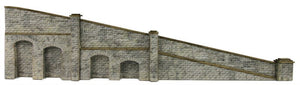 METCALFE PN149 N SCALE TAPERED RETAINING WALL IN STONE