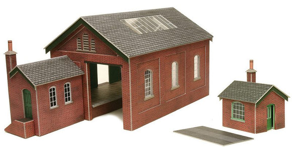 METCALFE PO232 00/H0 SCALE GOODS SHED