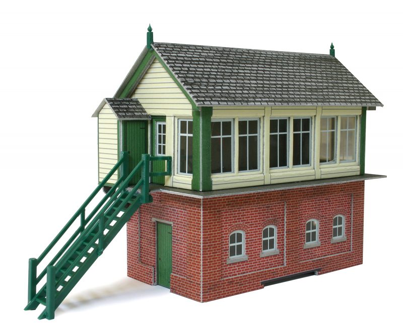 METCALFE PO233 00/H0 SCALE SIGNAL BOX KIT