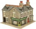 METCALFE PO264 00/H0 SCALE CORNER SHOP IN STONE