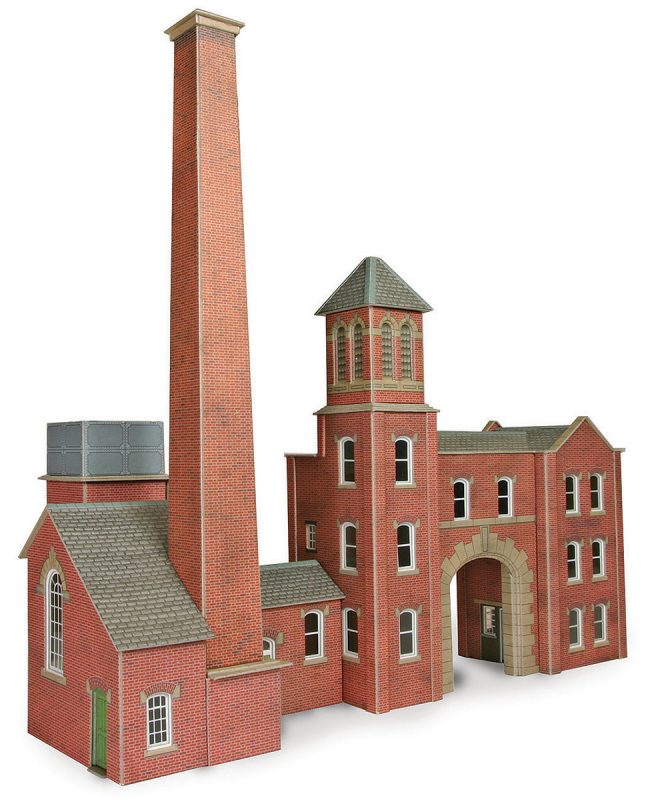 METCALFE PO284 00/H0 SCALE BOILERHOUSE & FACTORY ENTRANCE