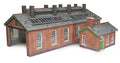 METCALFE PO313 00/H0 SCALE DOUBLE TRACK ENGINE SHED