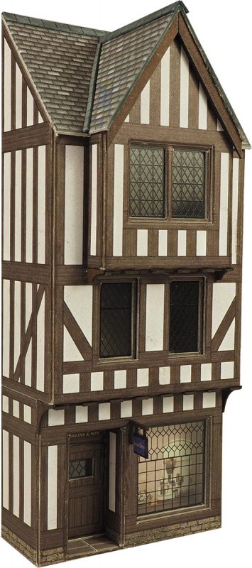 METCALFE PO421 00/H0 SCALE LOW RELIEF TIMBER FRAMED SHOP