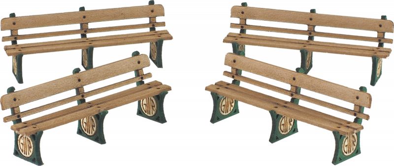 METCALFE PO501 00/H0 SCALE G.W.R. BENCHES