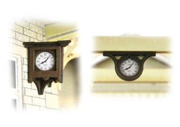 METCALFE PO515 00/H0 SCALE STATION CLOCKS