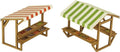 METCALFE PO530 00/H0 SCALE MARKET STALLS