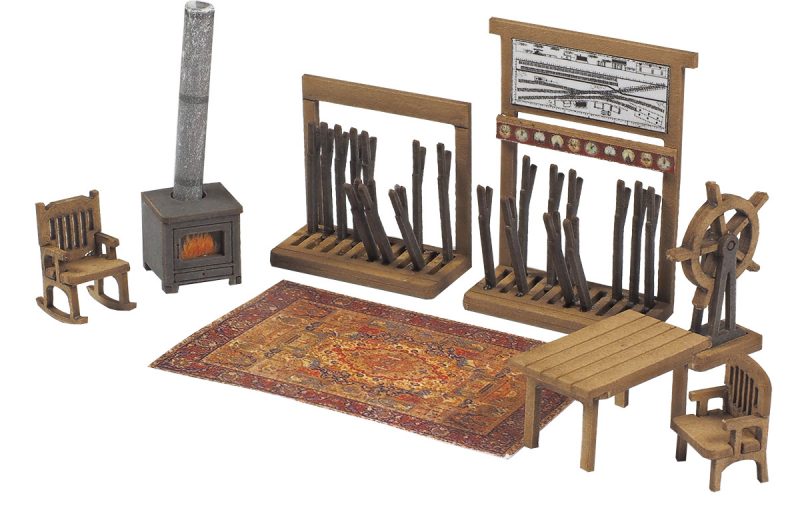 METCALFE PO580 00/H0 SCALE SIGNAL BOX INTERIOR