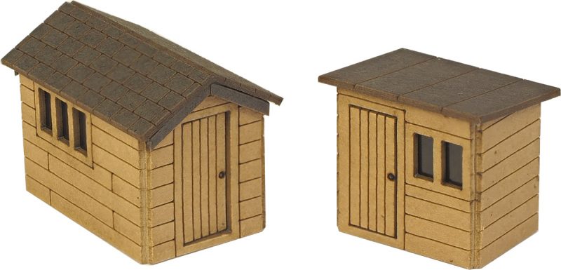 METCALFE PN812 N SCALE GARDEN SHEDS