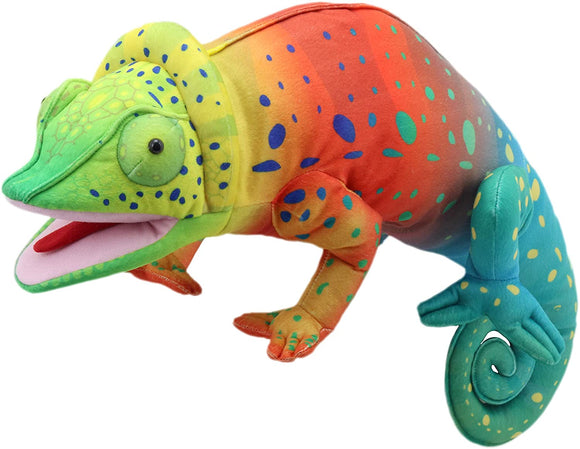 THE PUPPET COMPANY PC9701 LARGE CREATURES CHAMELEON HAND PUPPET