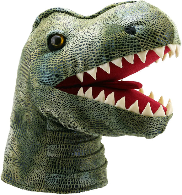 THE PUPPET COMPANY PC4802 LARGE DINO HEADS TREX HAND PUPPET