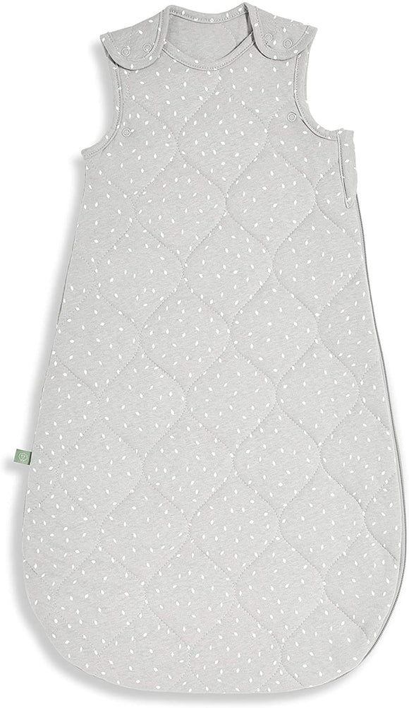 Little Green Sheep sleeping bag 0-6months quilted printed dove