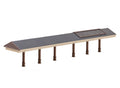 PECO RATIO 515 ISLAND PLATFORM APEX ROOF CANOPY