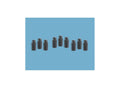 PECO MODELSCENE 5187 MILK CHURNS  N GAUGE  FIGURES