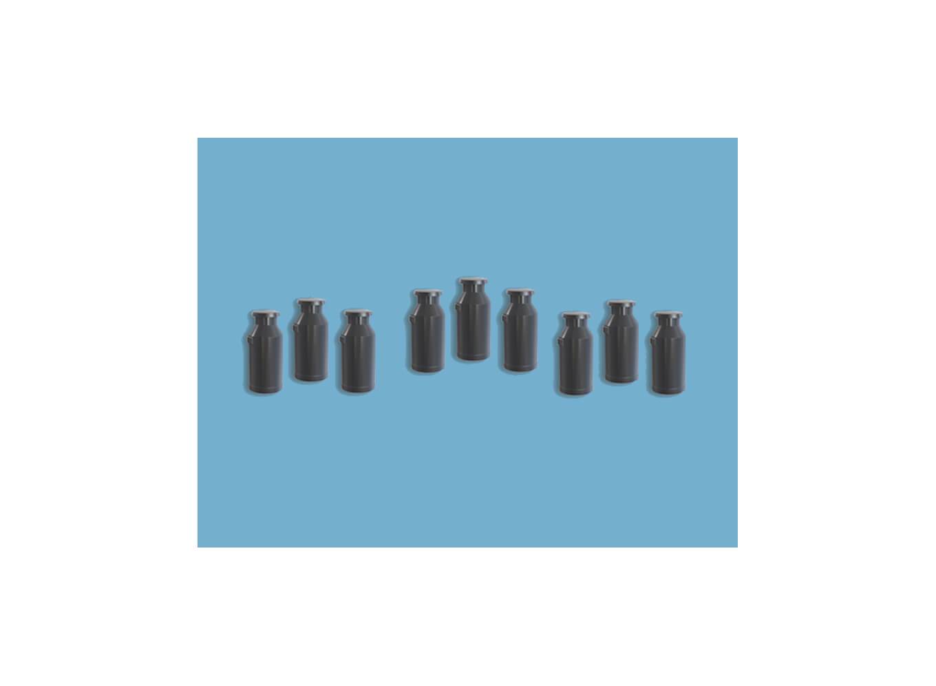 PECO MODELSCENE 5187 MILK CHURNS  N GAUGE  FIGURES