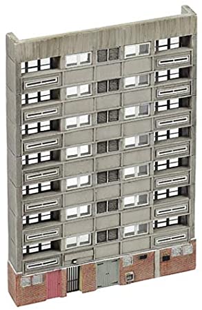 GRAHAM FARISH  SCENECRAFT 42-212 LOW RELIEF BLOCK OF FLATS