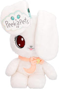 PEEKAPETS 906785 WHITE BUNNY PLUSH