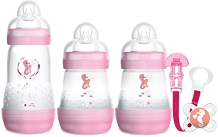 MAM Easy Start Welcome to the World Newborn 5 piece Set - Pink