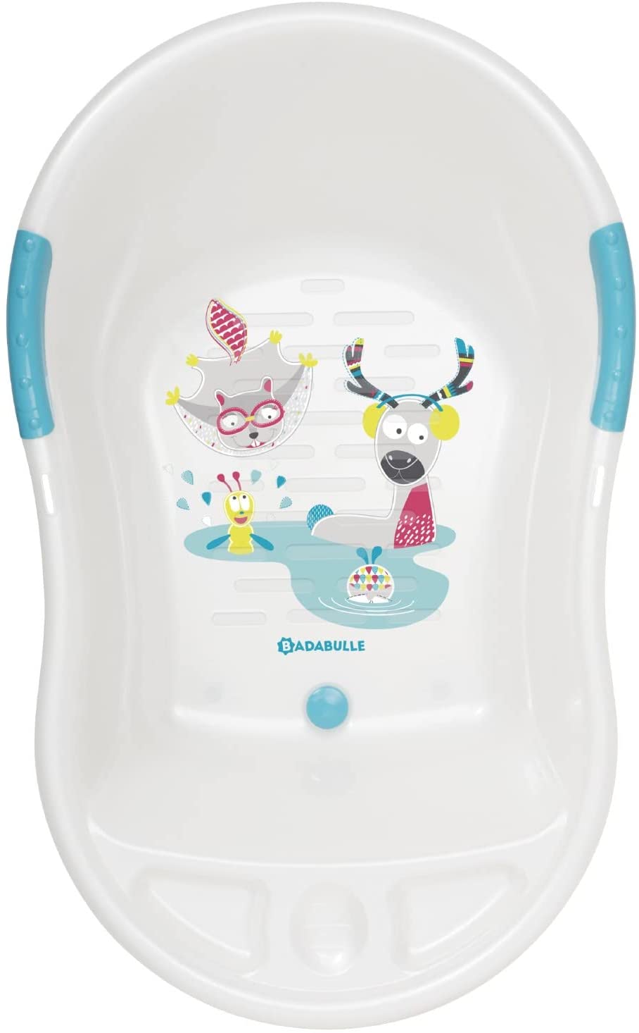 Badabulle Fun Ergonomic Bath, White (NOTE due to size shipping will be £20 )