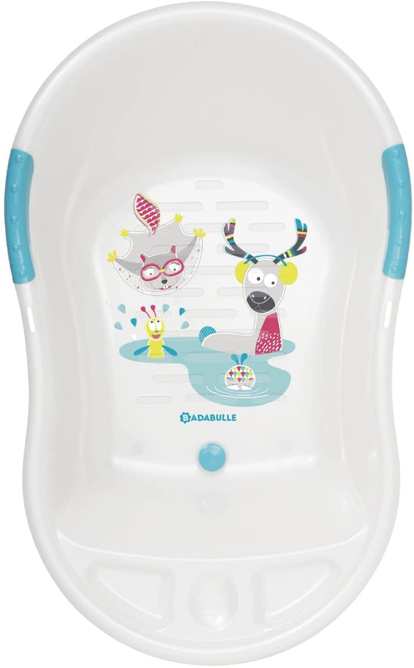 Badabulle Fun Ergonomic Bath, White (NOTE due to size shipping will be £20 )