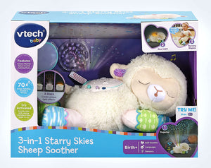 VTECH 550503 3 IN 1 STARRY SKIES SHEEP SOOTHER NIGHT LIGHT