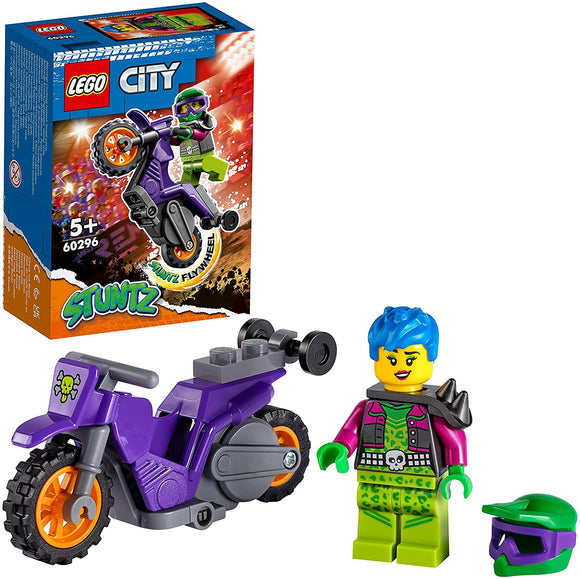 LEGO 60296 CITY STUNTZ WHEELIE STUNT BIKE