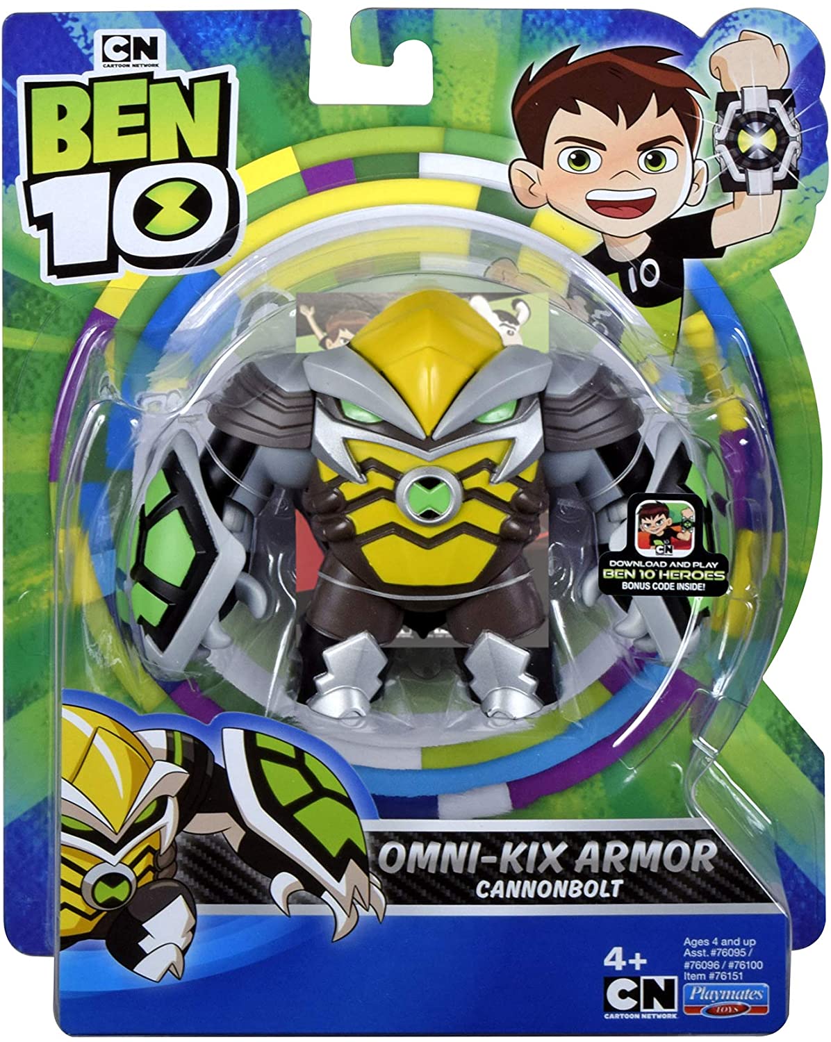 BEN 10 66112 OMNI KIX ARMOR CANNON BOLT FIGURE