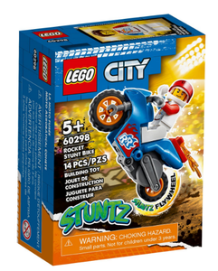LEGO 60298 CITY STUNTZ ROCKET STUNT BIKE NEW RELEASE OCTOBER