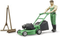 BRUDER 62103 GARDENER WITH MOWER AND EQUIPMENT