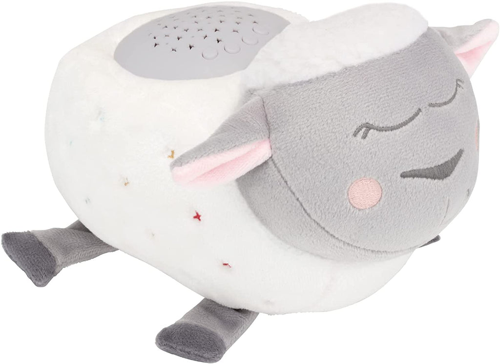 Badabulle Lulu the Lamb Musical Projection Night Light, Sensory baby light