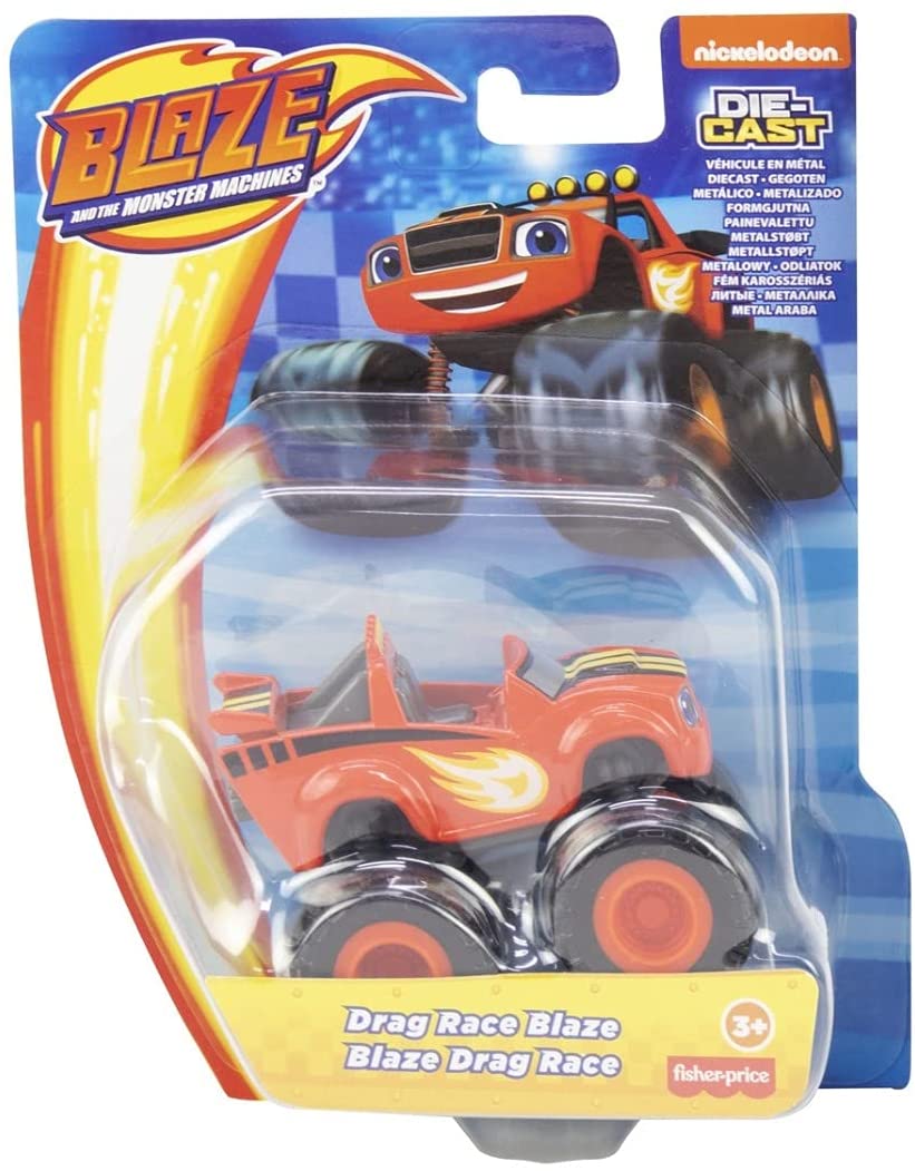 BLAZE & THE MONSTER MACHINES GVG62 DRAG RACE BLAZE
