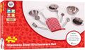 BIGJIGS BJ606 STAINLESS STEEL KITCHENWARE SET