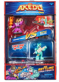 AKEDO 14267 ULTIMATE ARCADE WARRIORS VERSUS PACK MADAME FURBALL VS EPIC SHREDDY