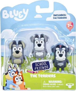 BLUEY 17344 THE TERRIERS 2 FIGURE PACK