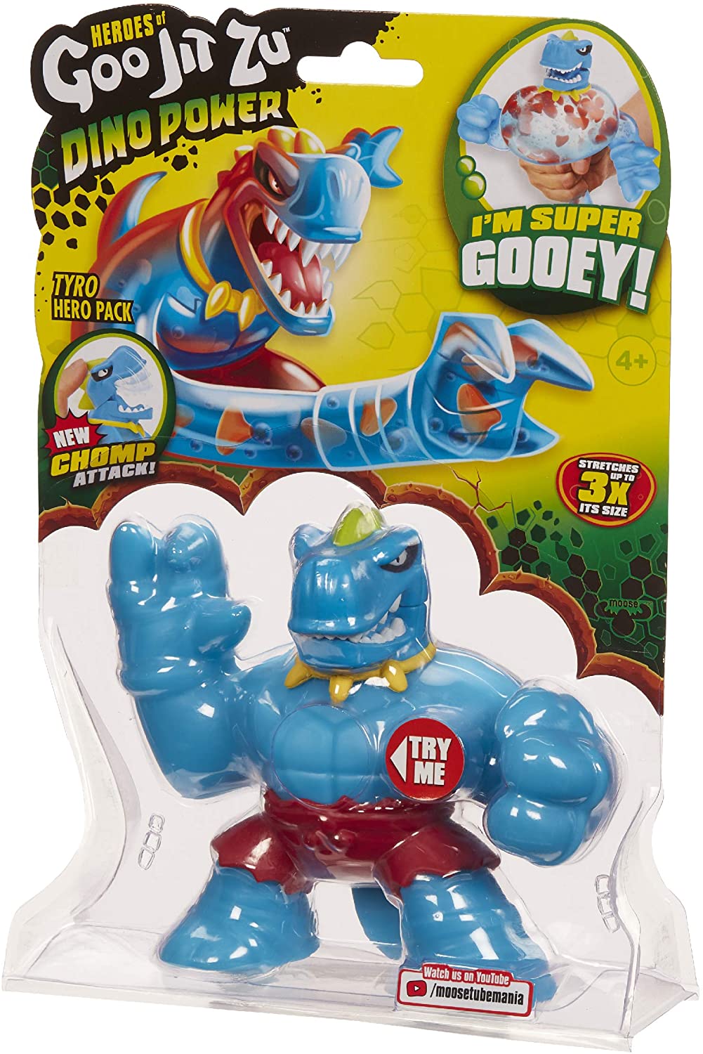 HEROES OF GOO JIT ZU 41090 DINO POWER TYRO THE TREX