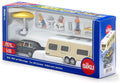 SIKU 2542 CAR AND CARAVAN 1:55TH SCALE