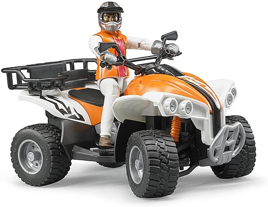 BRUDER 63000 QUAD WITH RIDER
