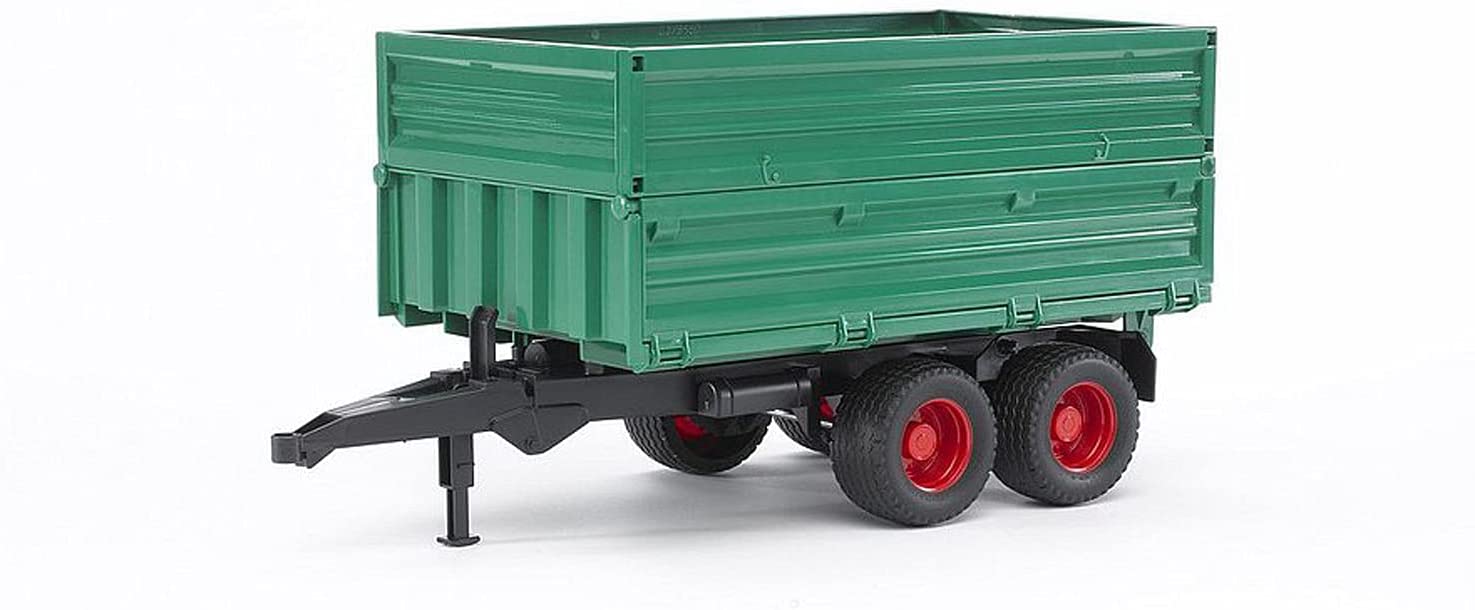 BRUDER 2010 TANDEM AXLE TIPPING TRAILER