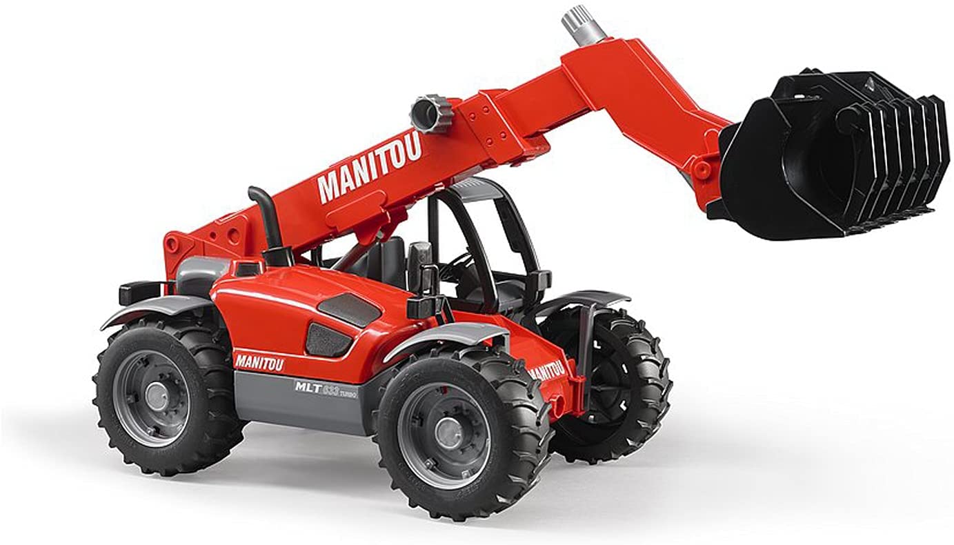 BRUDER 2125 Manitou Telescopic Loader MLT 633